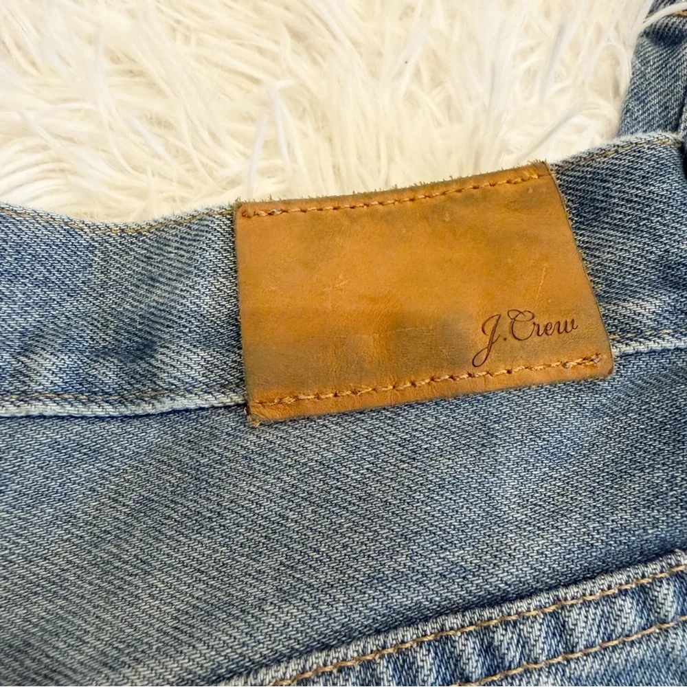J Crew Slouchy Boyfriend Jeans 28 90s Distressed Medium Wash Spring Capsule